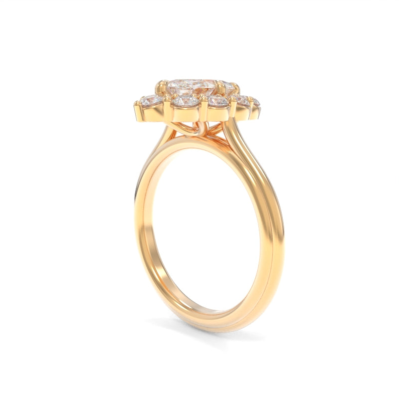 Poppy Ring Marquise