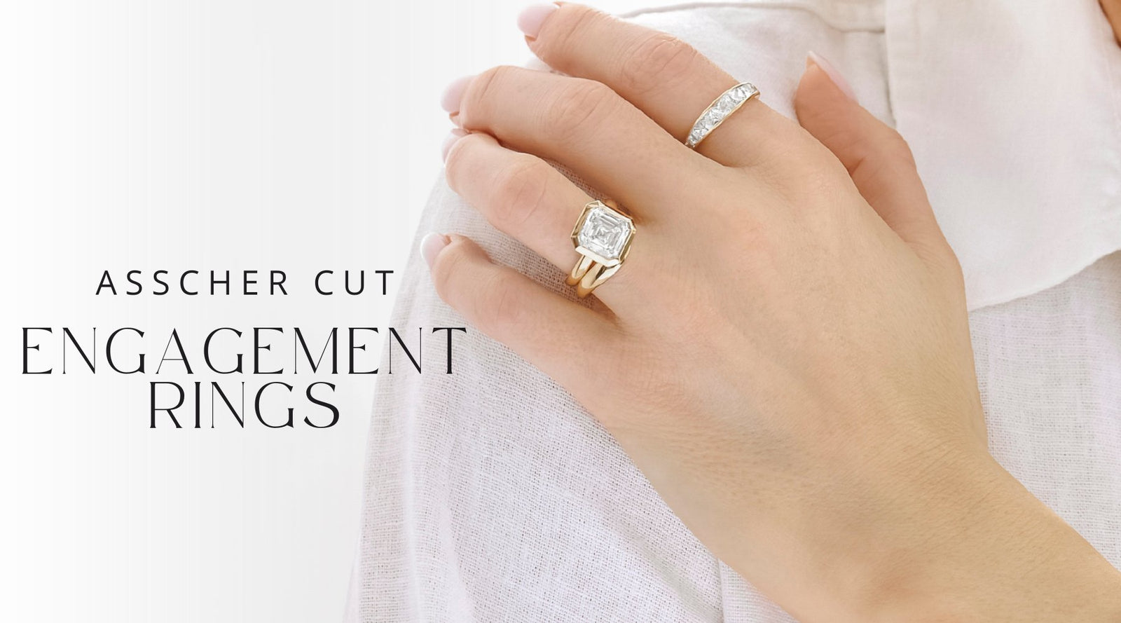 Asscher Cut Engagement Rings