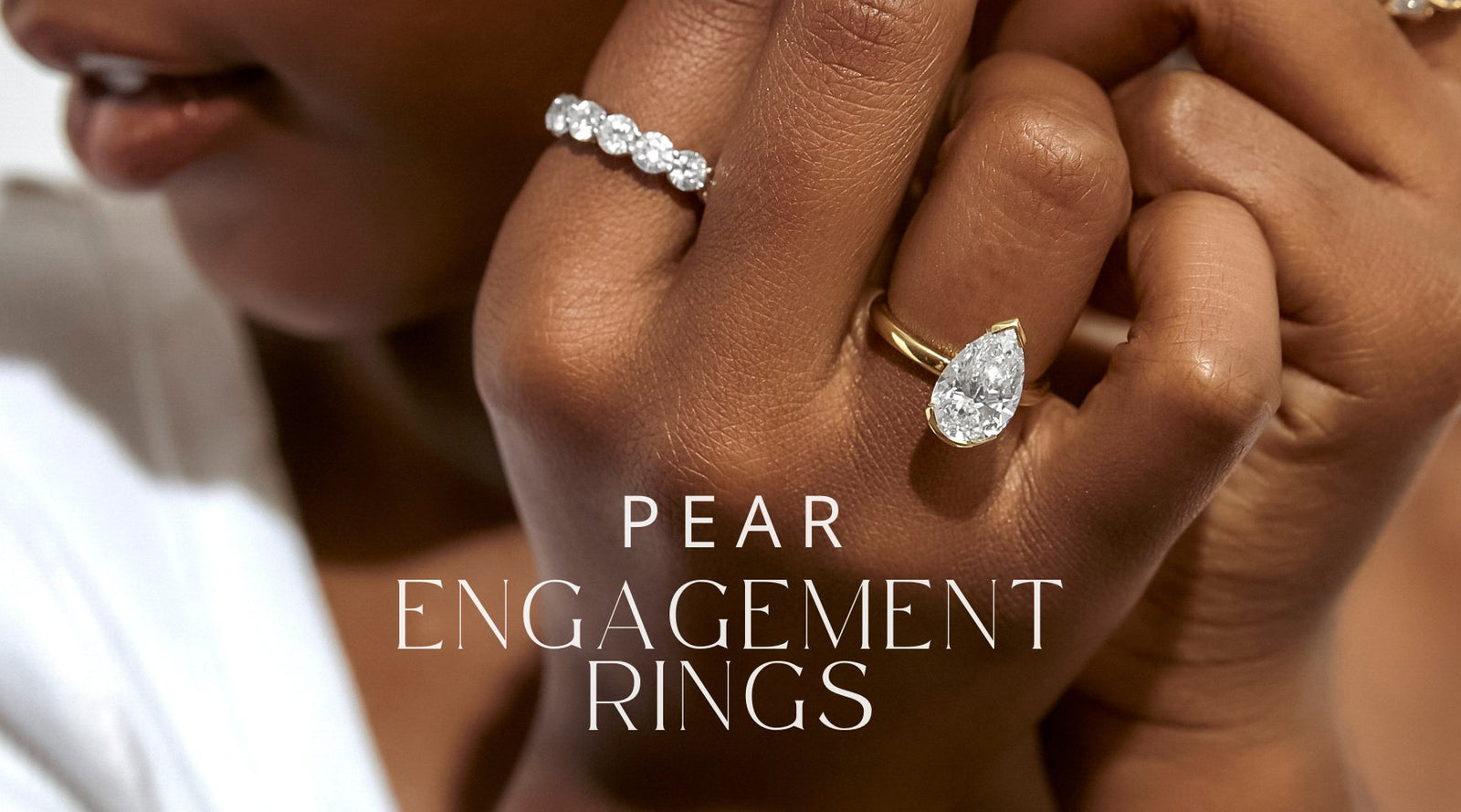 Pear Cut Engagement Rings