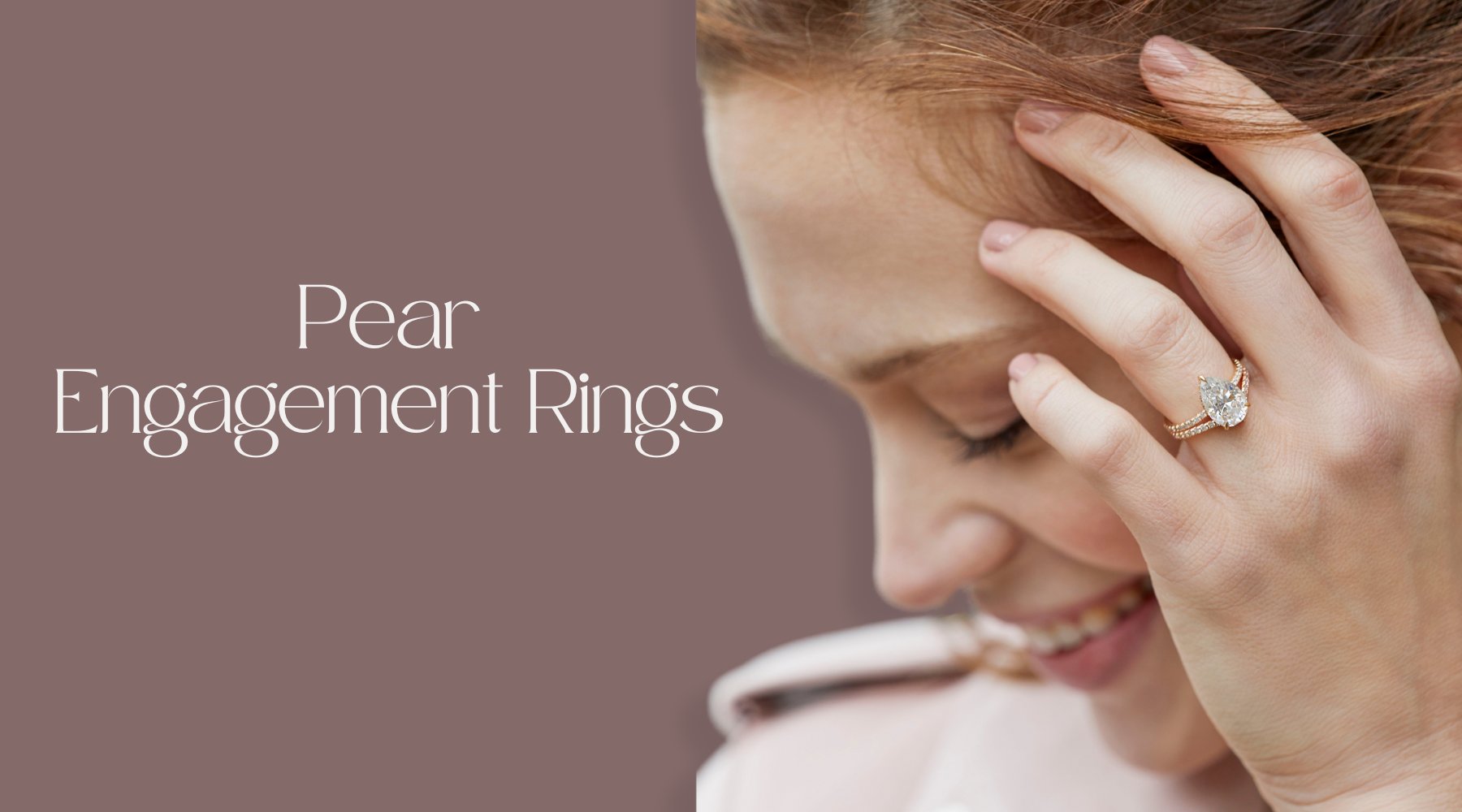 Pear Cut Engagement Rings