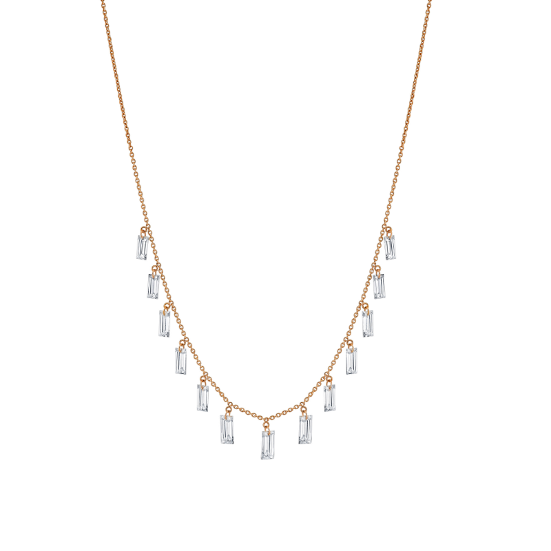 Naked Diamond Tassel Necklace