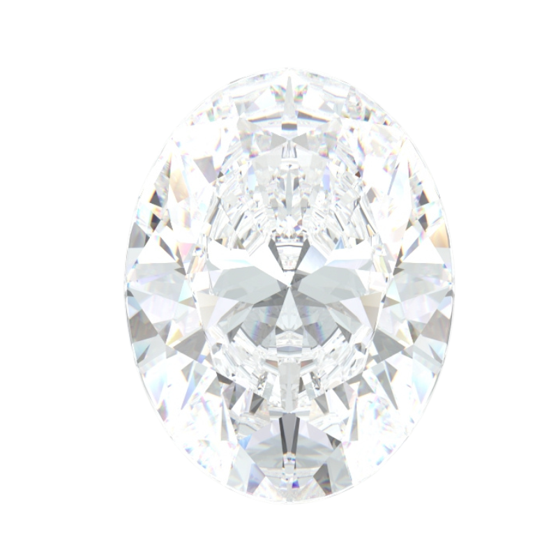 TTG Moissanite Modern Oval