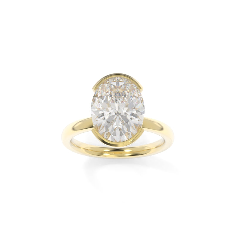 Alaniz Solitaire Oval