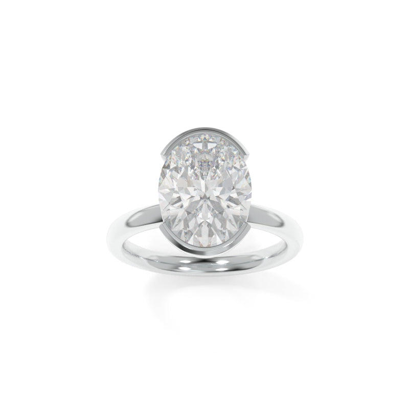 Alaniz Solitaire Oval