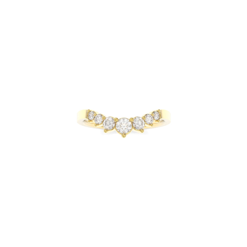Anna Band - 18K Yellow Gold