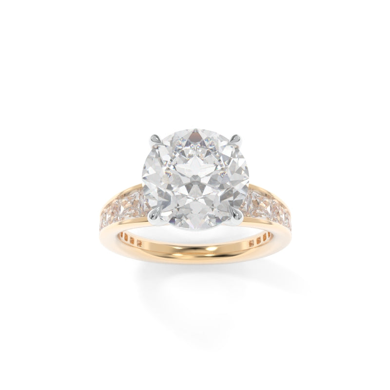 Arden Ring - 4.26ct E VS1 Round OEC Lab Grown Diamond