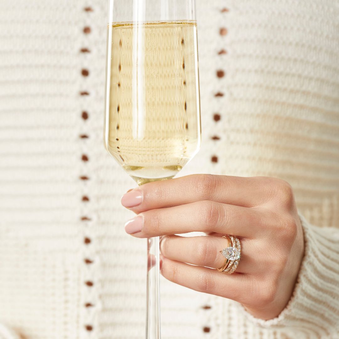 Avery Solitaire Pear