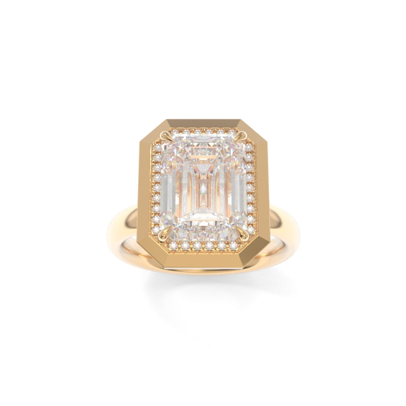 Betty Diamond Ring Emerald