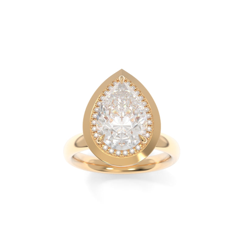 Betty Diamond Ring Pear