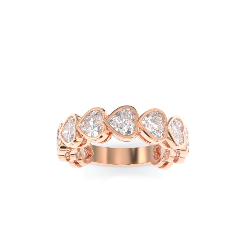 Maya Bezel Heart Band