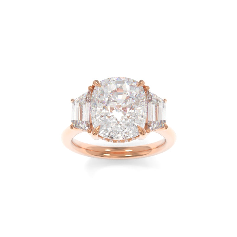 Blair Solitaire Elongated Cushion