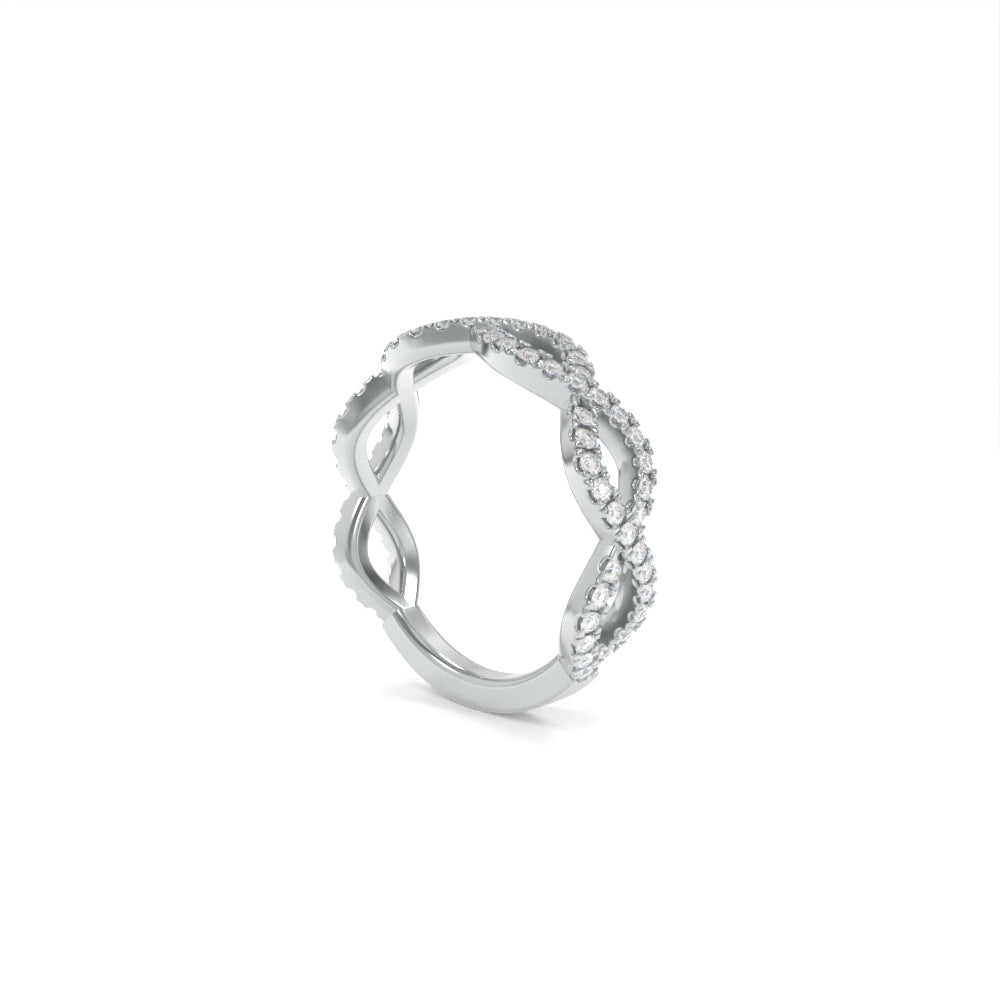 Cecelia Band - 18K White Gold