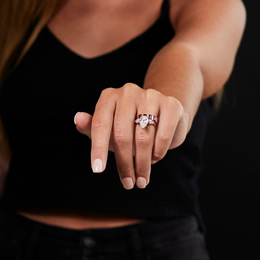 Charlotte Solitaire Emerald