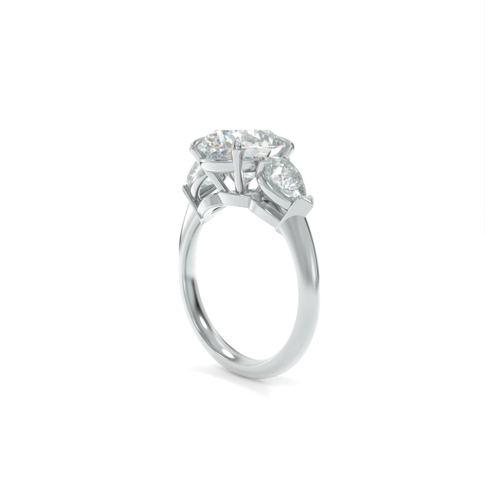 Charlotte Solitaire - 10x7.5mm Modern Oval TTG Moissanite