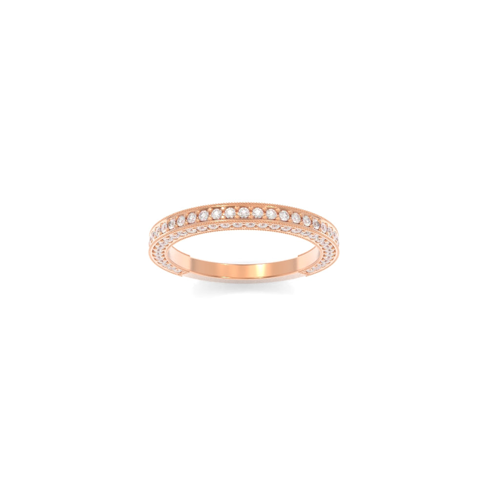 Charlotte Band - 18K Rose Gold