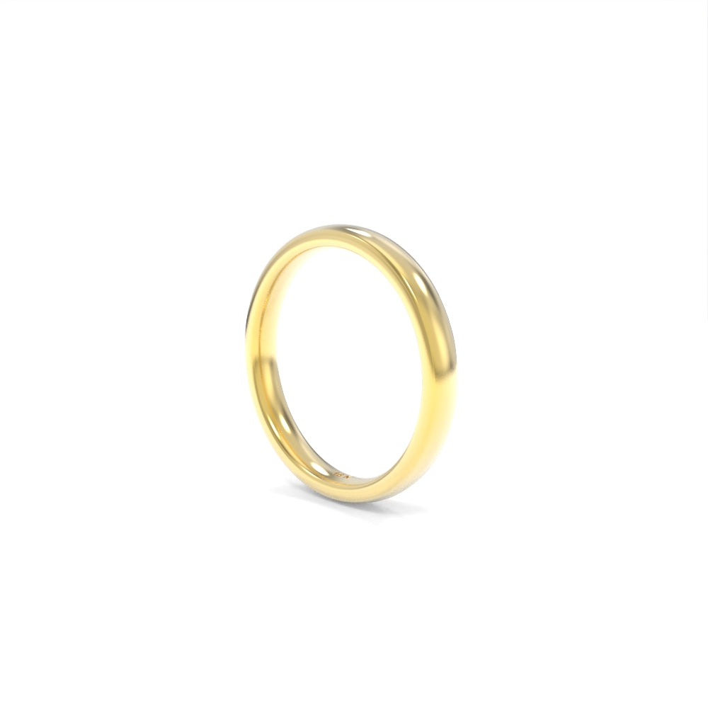 Classic Band 2.5mm - 18K Yellow Gold