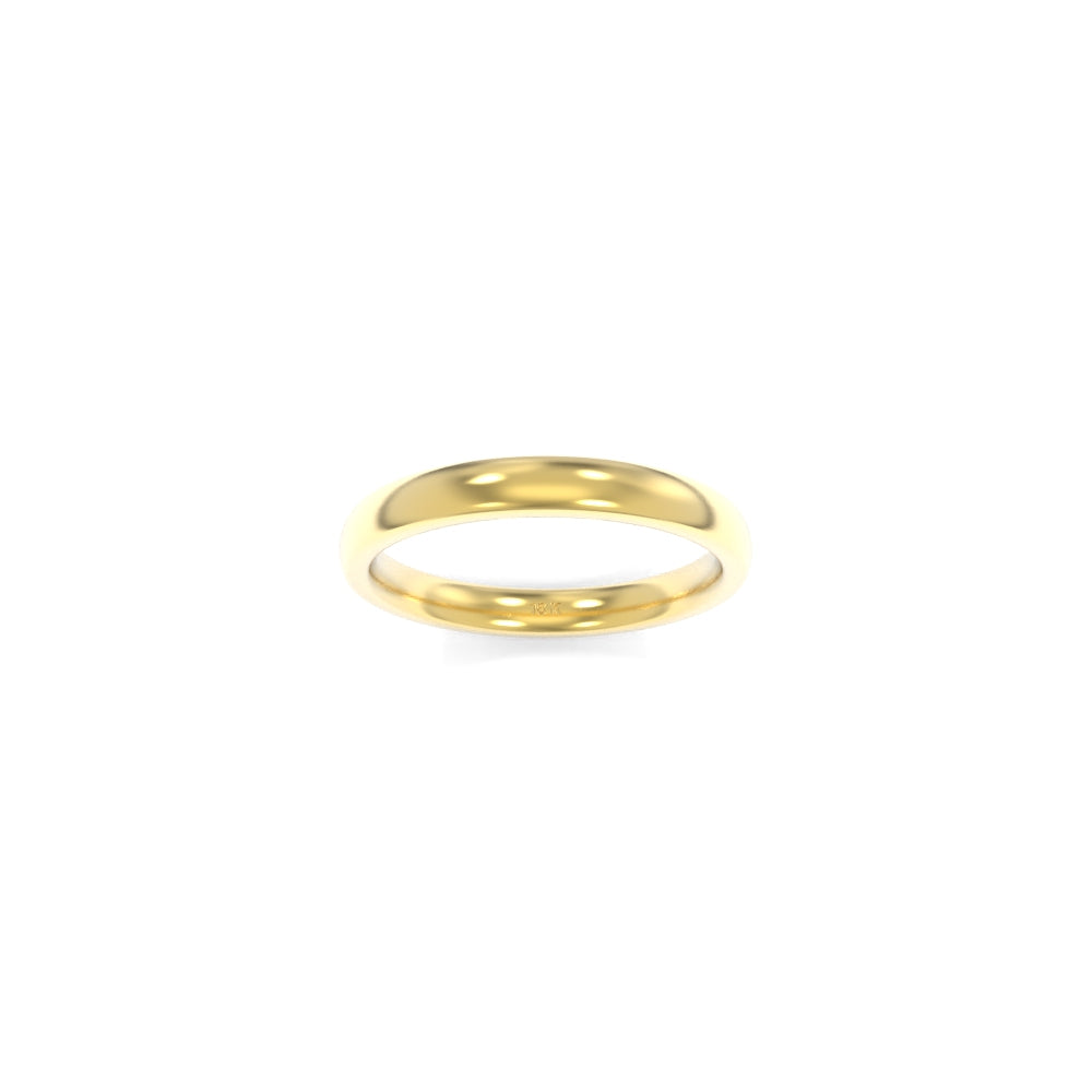 Classic Band 2.5mm - 18K Yellow Gold