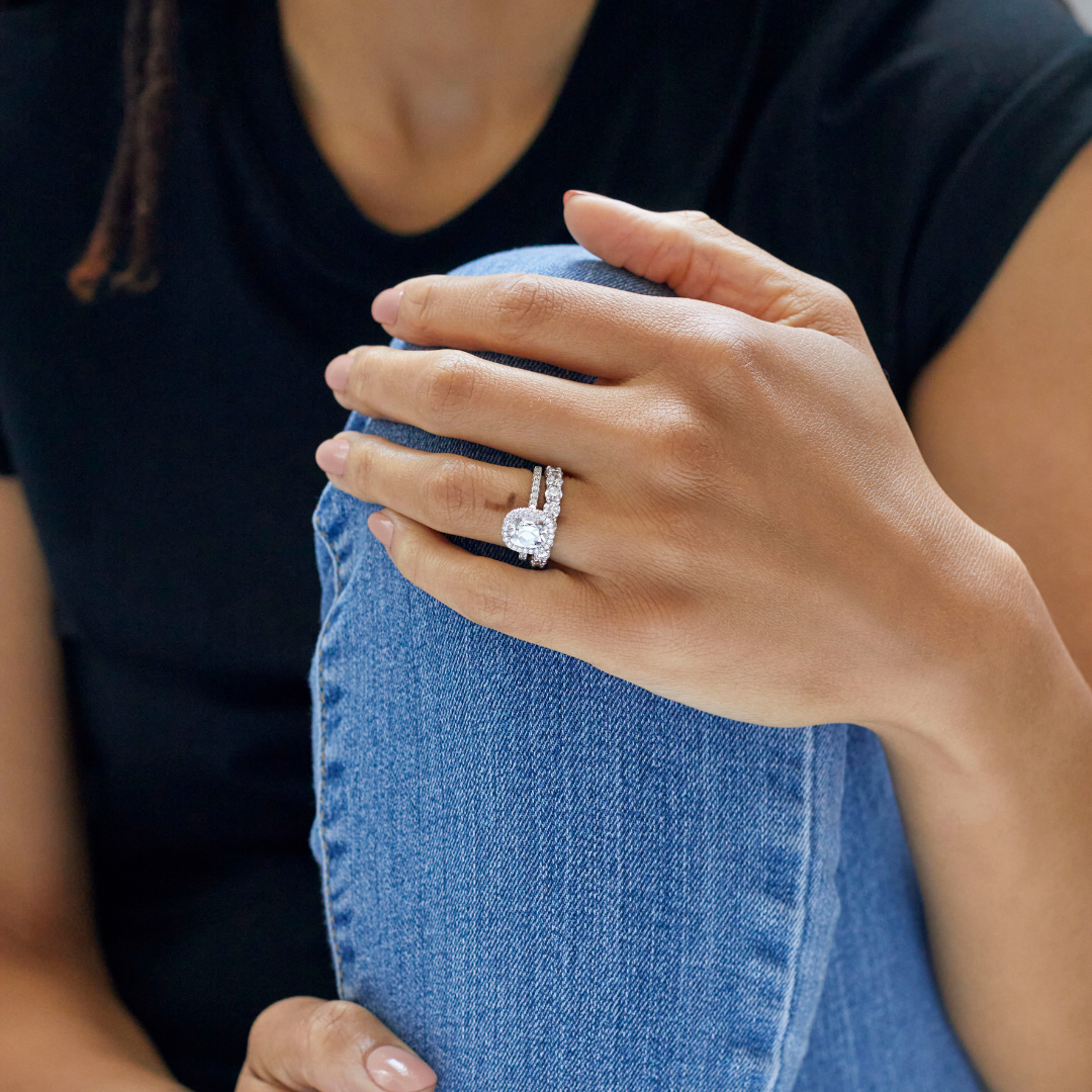 Maya Round Band Lab Grown Diamond