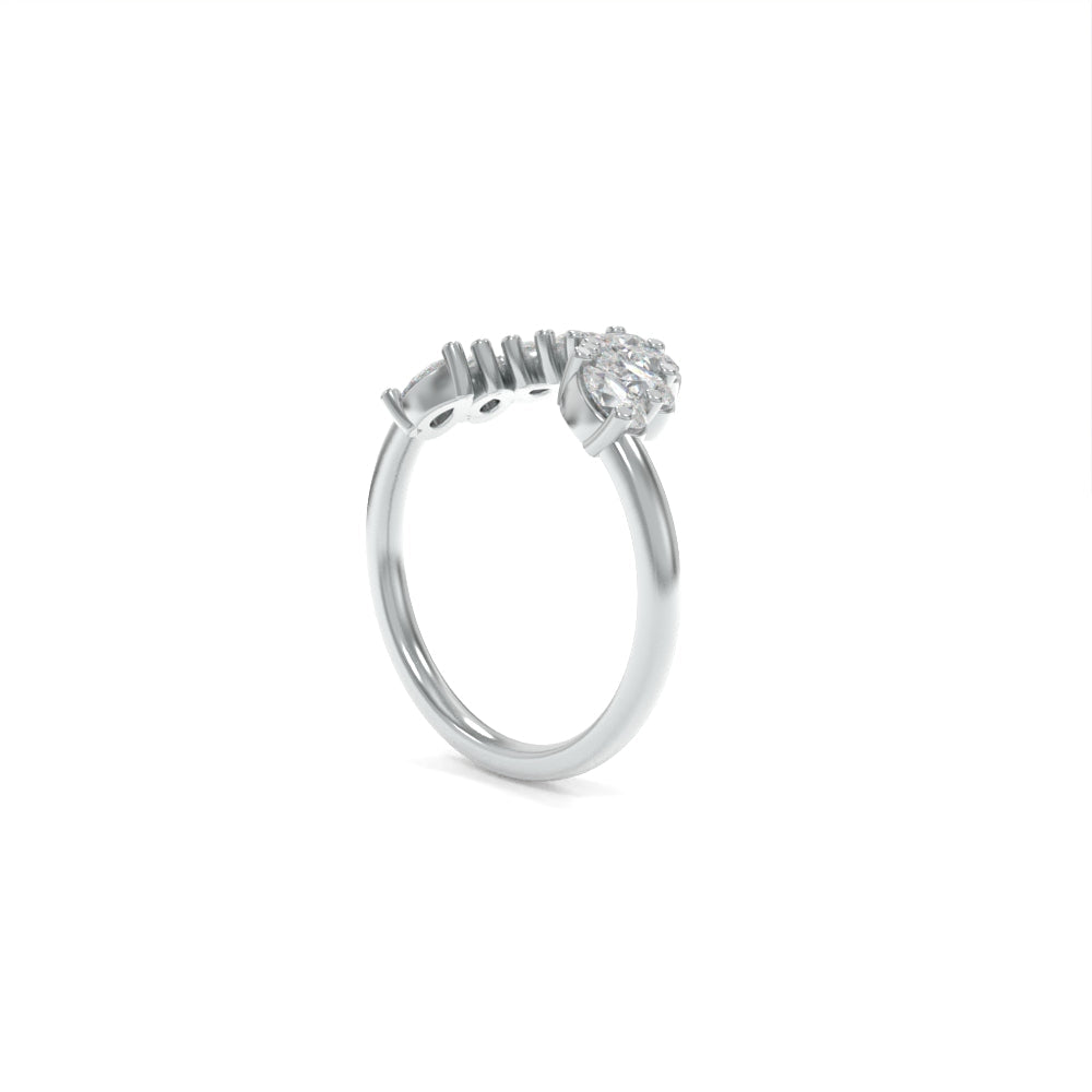 Dylan Band - 18K White Gold