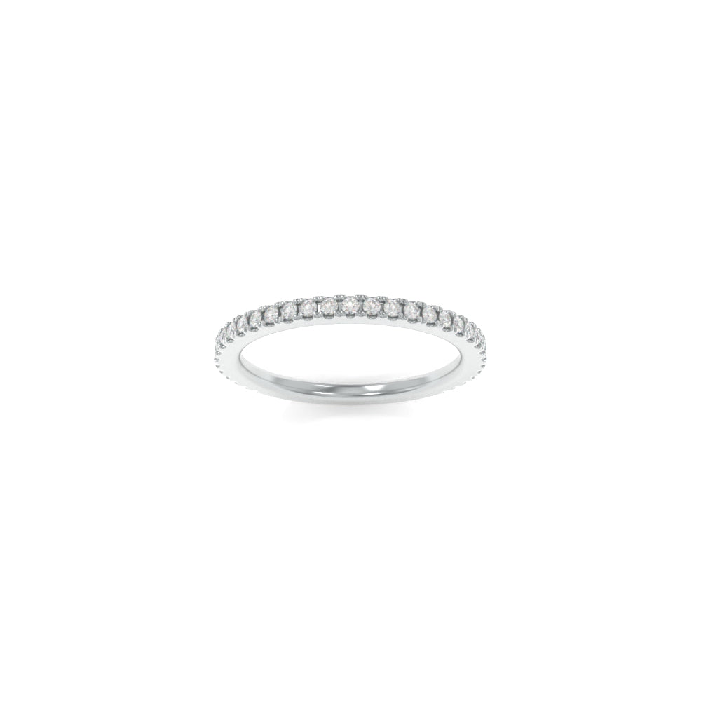 Elle Band - 18K White Gold