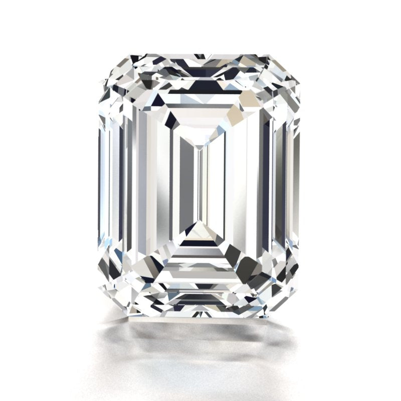 11x8mm Emerald (Step Cut) Moissanite