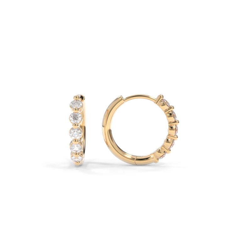 Jennie Petite Huggies - Lab Grown Diamonds