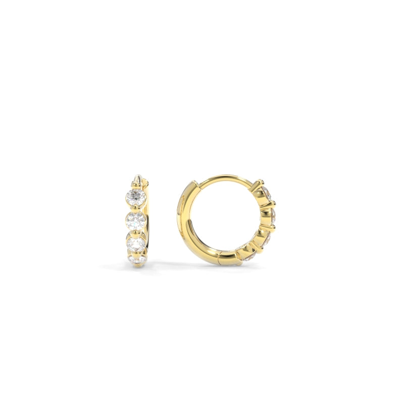 Jennie Petite Huggies - Lab Grown Diamonds