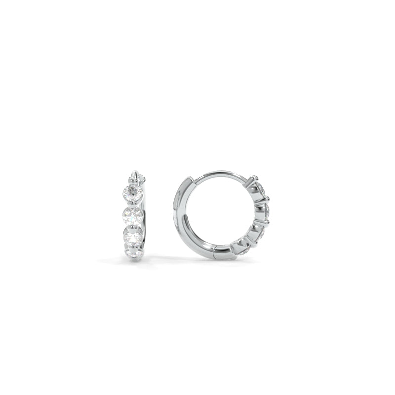 Jennie Petite Huggies - Lab Grown Diamonds