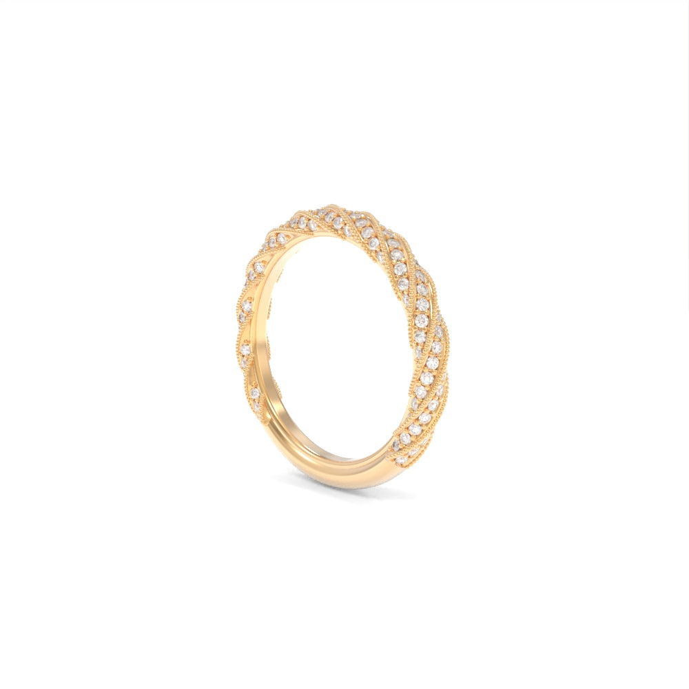 Louisa Band - 18K Champagne Gold