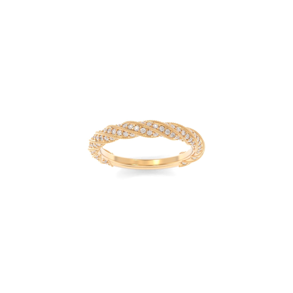 Louisa Band - 18K Champagne Gold