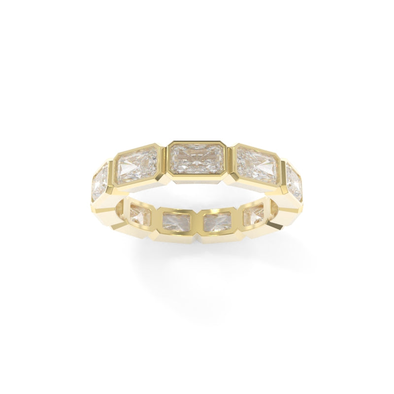 Maya Bezel Radiant Band