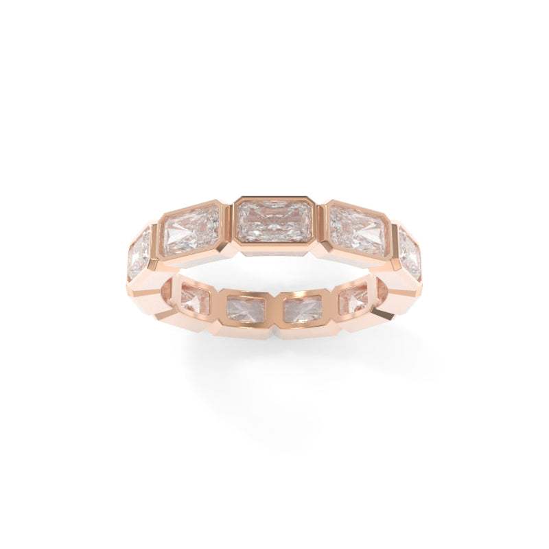 Maya Bezel Radiant Band