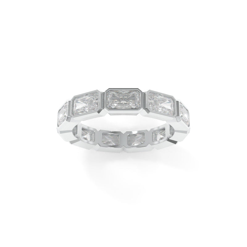 Maya Bezel Radiant Band