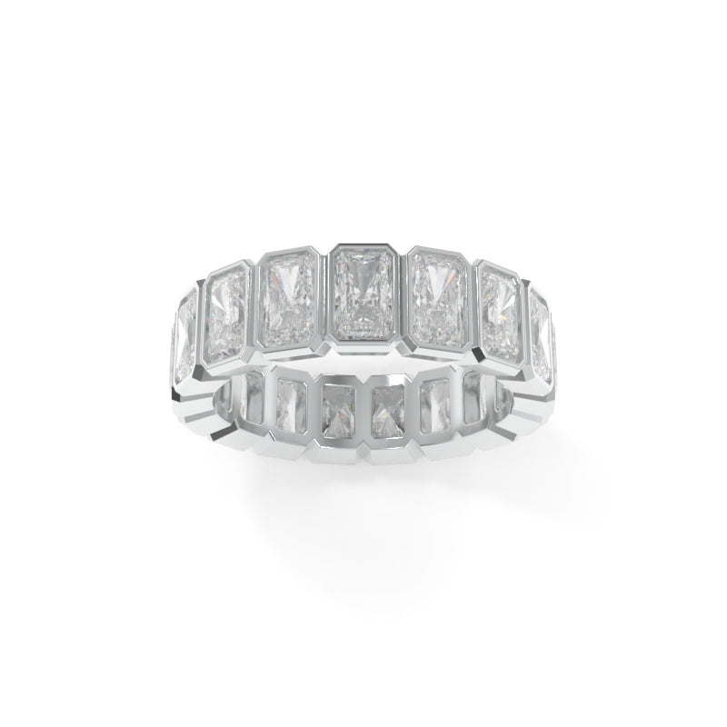 Maya Bezel Radiant Band