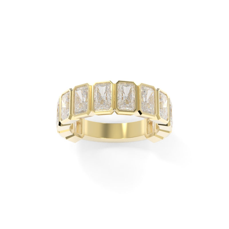 Maya Bezel Radiant Band