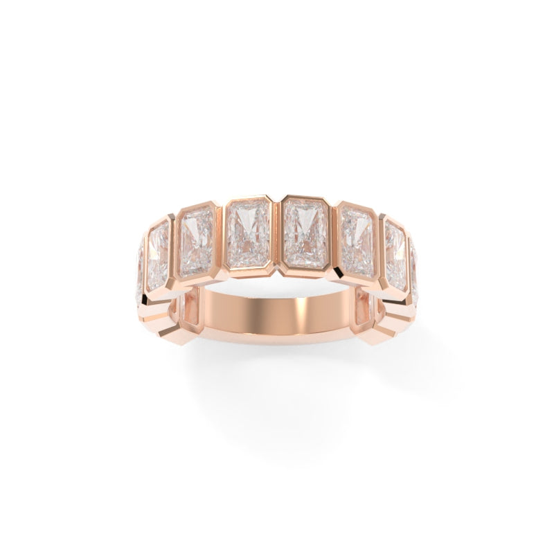 Maya Bezel Radiant Band