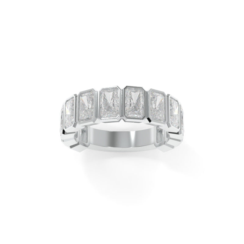 Maya Bezel Radiant Band