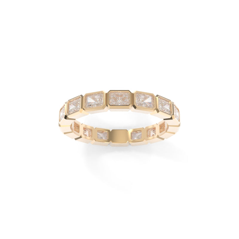 Maya Petite Bezel Band Radiant