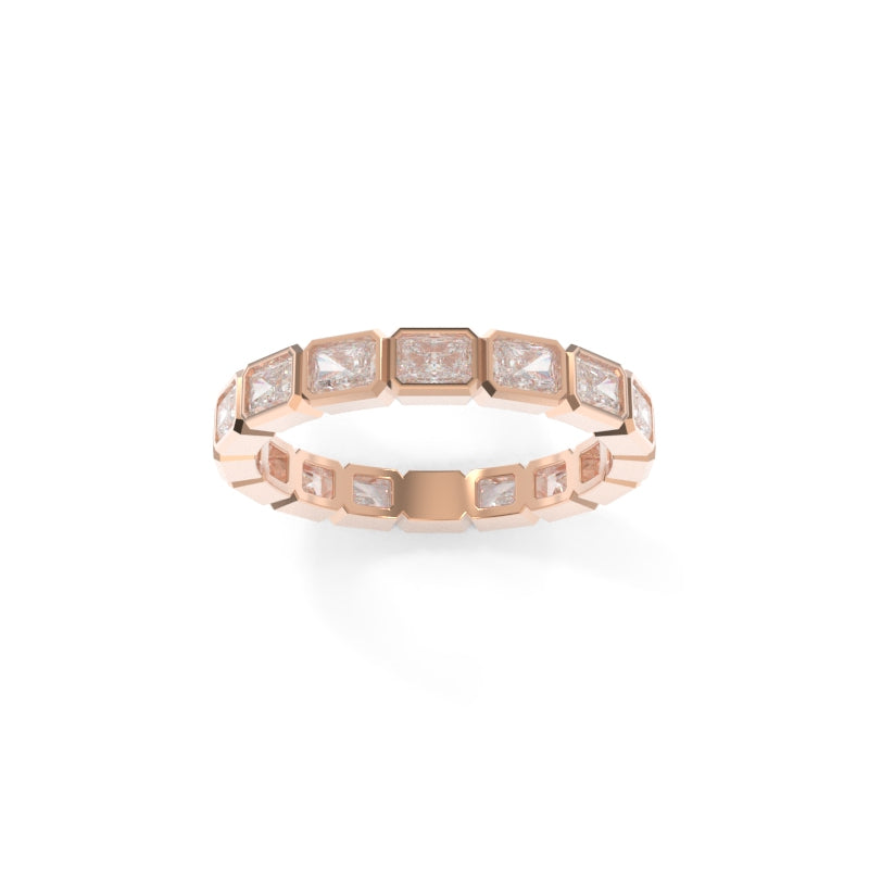 Maya Petite Bezel Band Radiant
