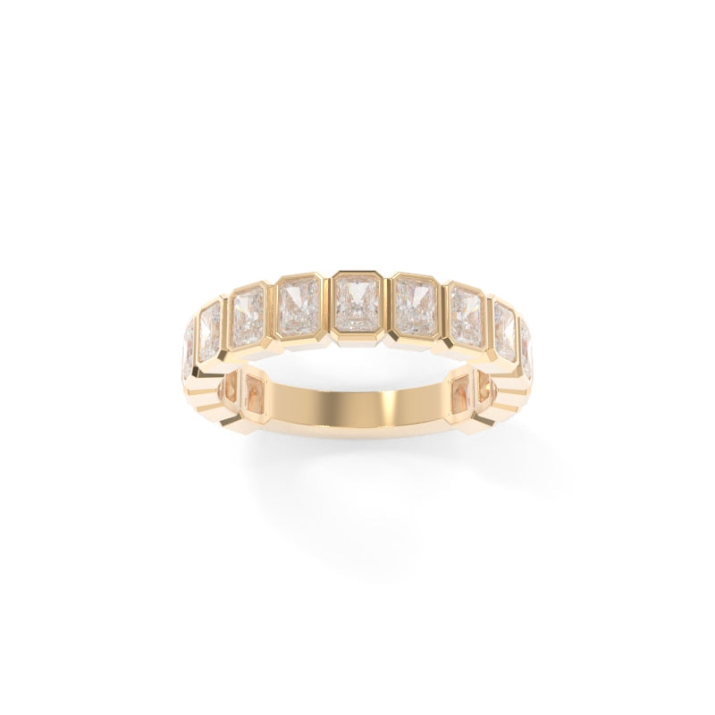 Maya Petite Bezel Band Radiant