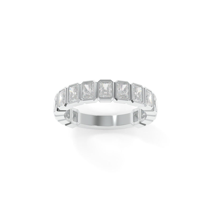 Maya Petite Bezel Band Radiant