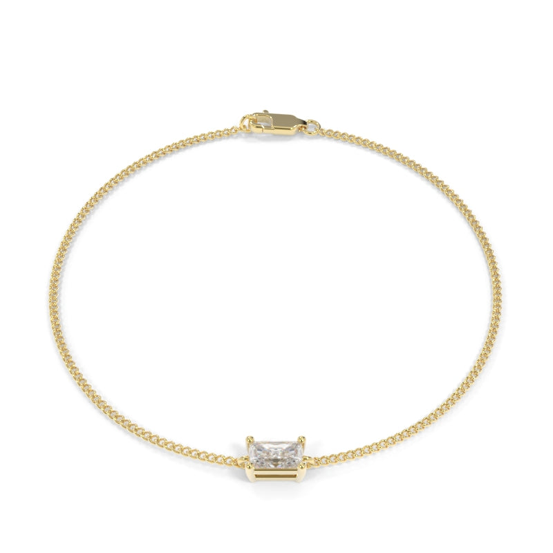 Maya Solitaire Diamond Bracelet - Lab Grown Diamonds