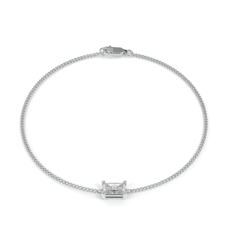 Maya Solitaire Diamond Bracelet - Lab Grown Diamonds
