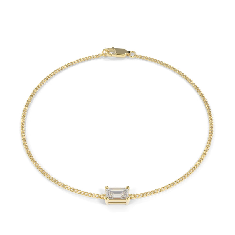 Maya Solitaire Diamond Bracelet - Lab Grown Diamonds