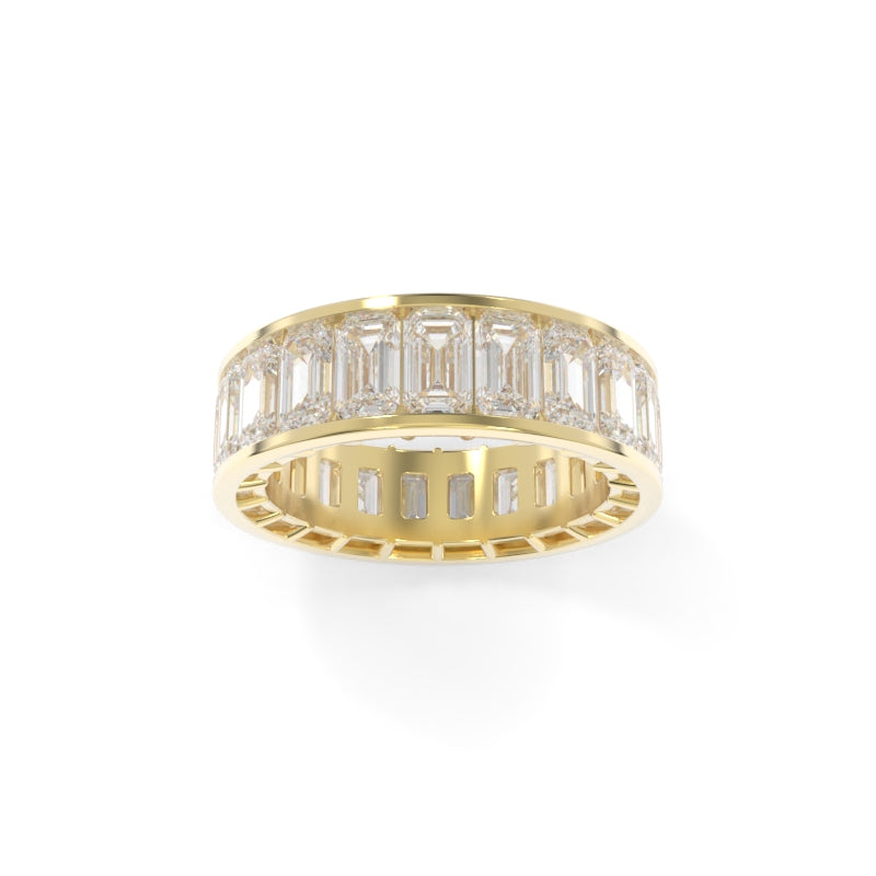 Maya Channel Emerald Band