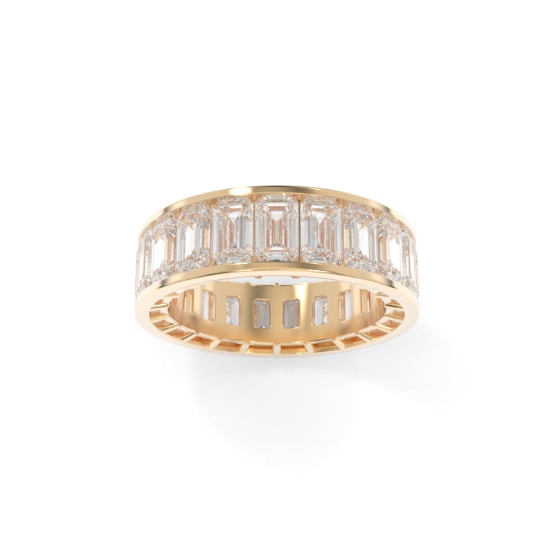 Maya Channel Emerald Band