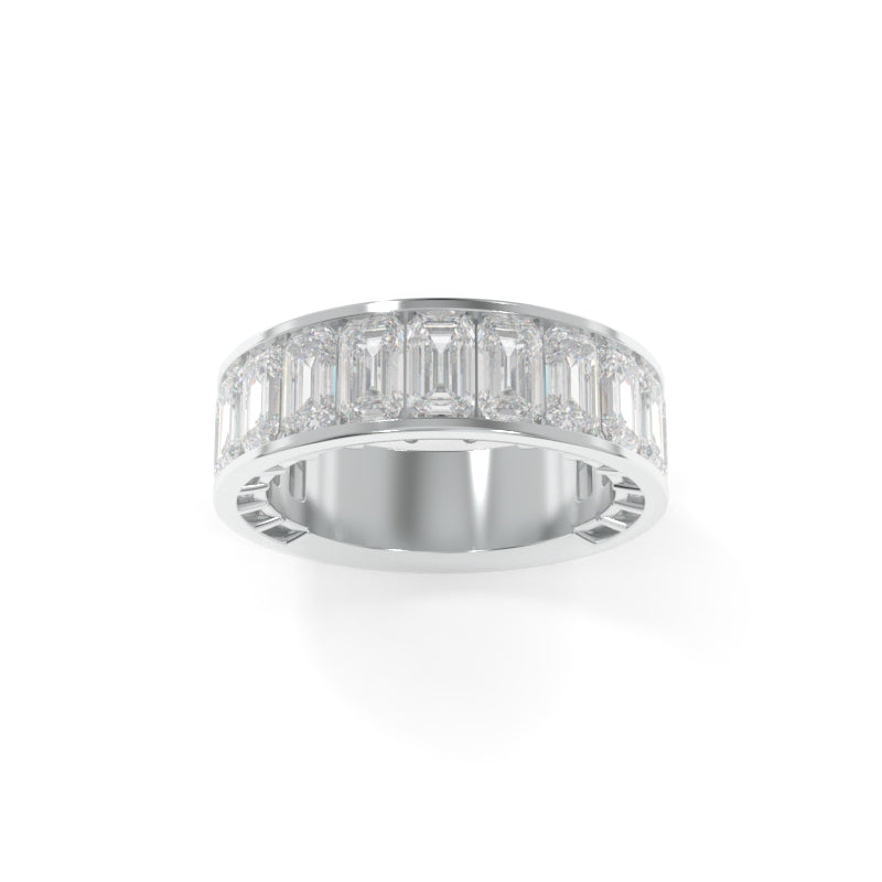 Maya Channel Emerald Band