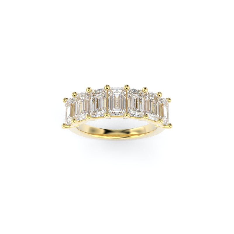 Maya Emerald Band Lab Grown Diamond