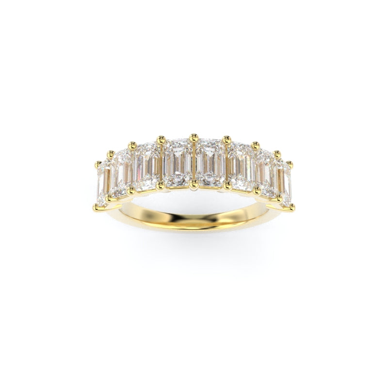 Maya Emerald Band Lab Grown Diamond