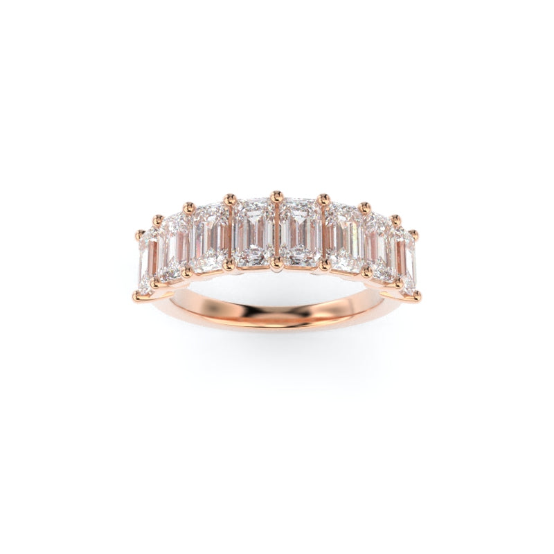 Maya Emerald Band Lab Grown Diamond